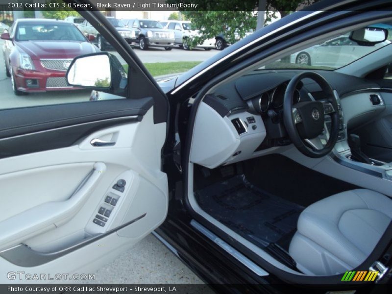 Black Raven / Light Titanium/Ebony 2012 Cadillac CTS 3.0 Sedan