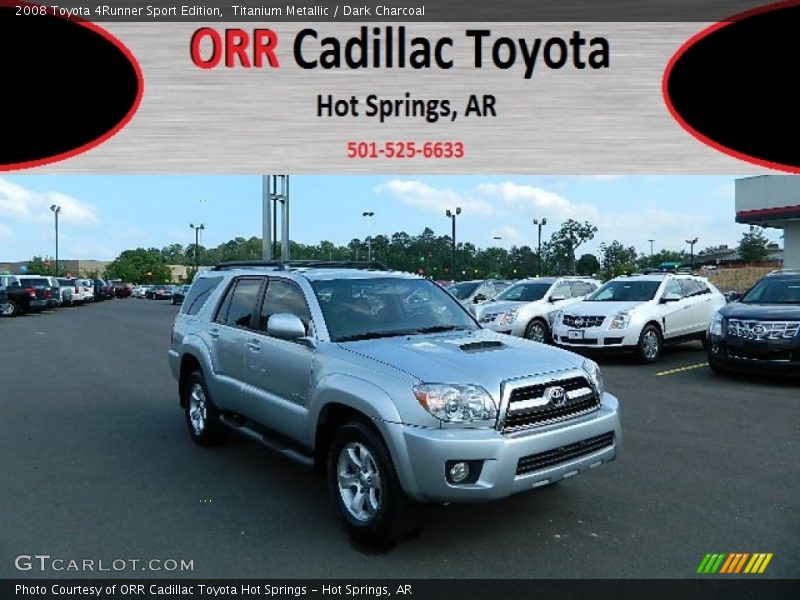 Titanium Metallic / Dark Charcoal 2008 Toyota 4Runner Sport Edition