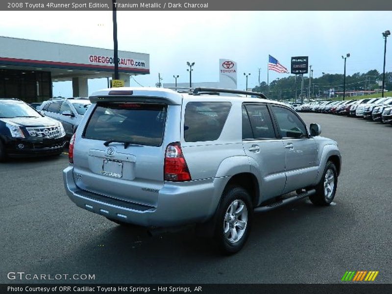 Titanium Metallic / Dark Charcoal 2008 Toyota 4Runner Sport Edition