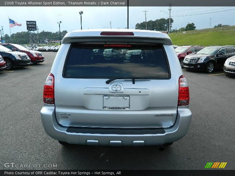 Titanium Metallic / Dark Charcoal 2008 Toyota 4Runner Sport Edition