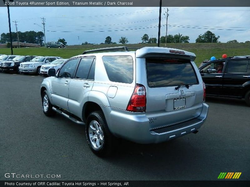 Titanium Metallic / Dark Charcoal 2008 Toyota 4Runner Sport Edition