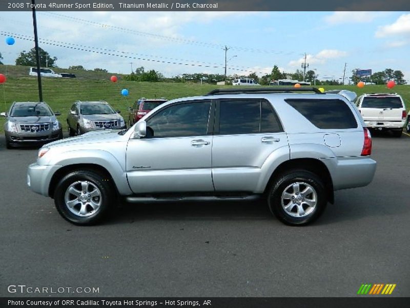 Titanium Metallic / Dark Charcoal 2008 Toyota 4Runner Sport Edition