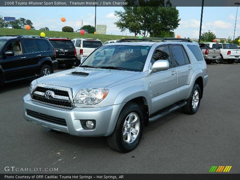 Titanium Metallic / Dark Charcoal 2008 Toyota 4Runner Sport Edition