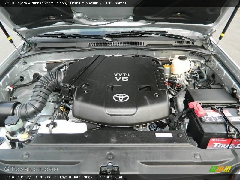 Titanium Metallic / Dark Charcoal 2008 Toyota 4Runner Sport Edition