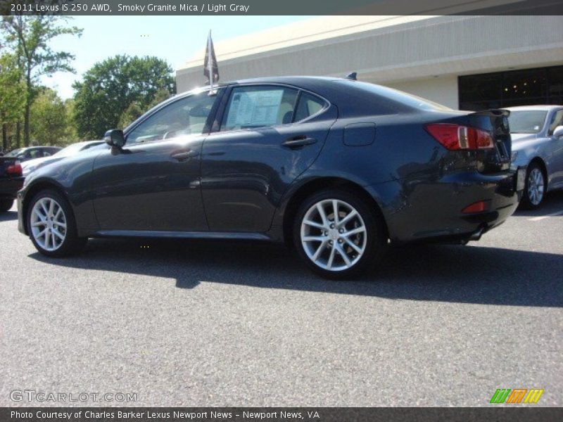 Smoky Granite Mica / Light Gray 2011 Lexus IS 250 AWD
