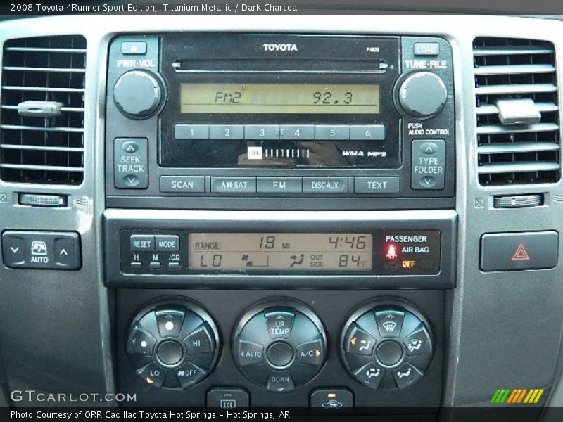 Titanium Metallic / Dark Charcoal 2008 Toyota 4Runner Sport Edition