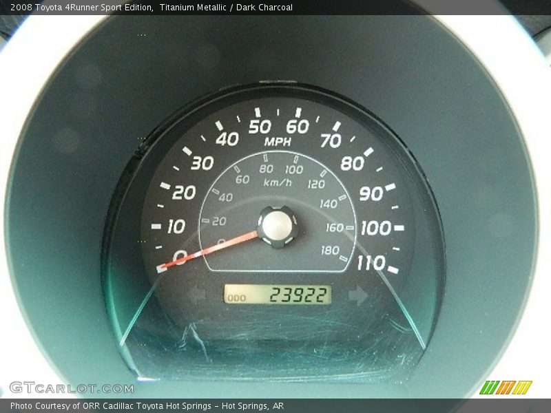 Titanium Metallic / Dark Charcoal 2008 Toyota 4Runner Sport Edition