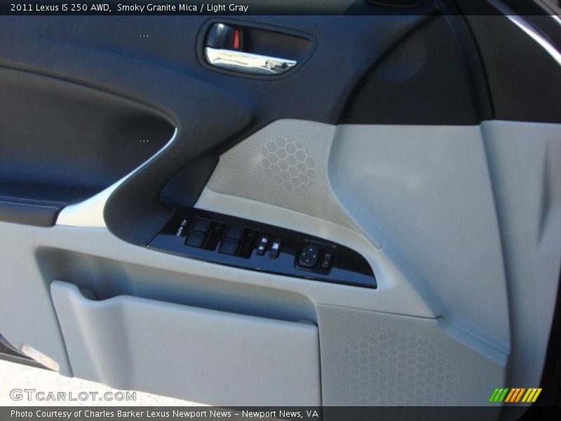 Smoky Granite Mica / Light Gray 2011 Lexus IS 250 AWD