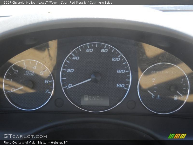 Sport Red Metallic / Cashmere Beige 2007 Chevrolet Malibu Maxx LT Wagon