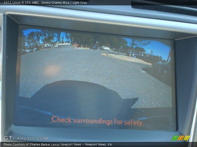 Smoky Granite Mica / Light Gray 2011 Lexus IS 250 AWD