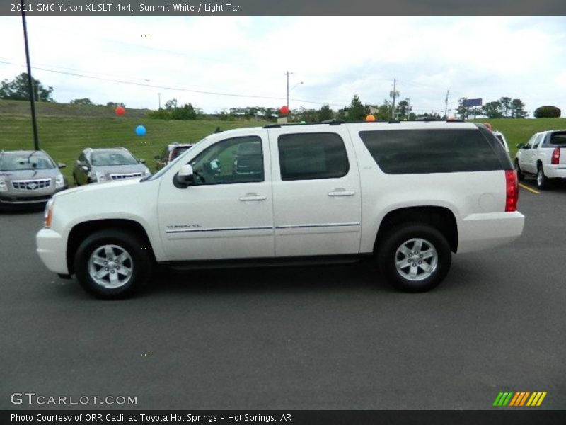 Summit White / Light Tan 2011 GMC Yukon XL SLT 4x4