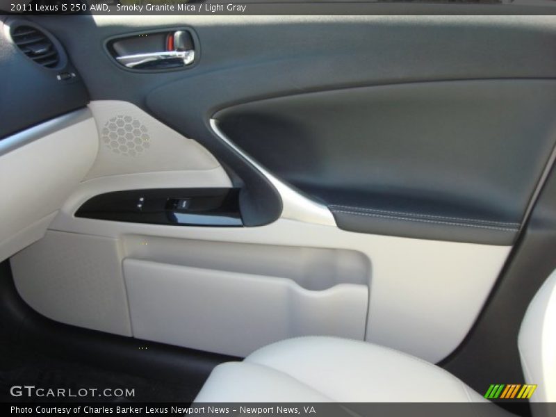 Smoky Granite Mica / Light Gray 2011 Lexus IS 250 AWD