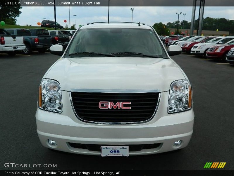 Summit White / Light Tan 2011 GMC Yukon XL SLT 4x4