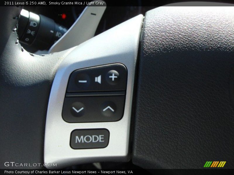 Smoky Granite Mica / Light Gray 2011 Lexus IS 250 AWD