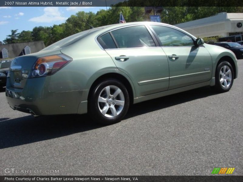 Metallic Jade / Blond 2007 Nissan Altima Hybrid
