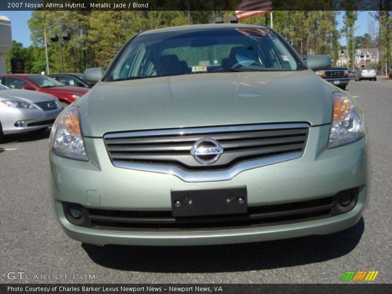 Metallic Jade / Blond 2007 Nissan Altima Hybrid