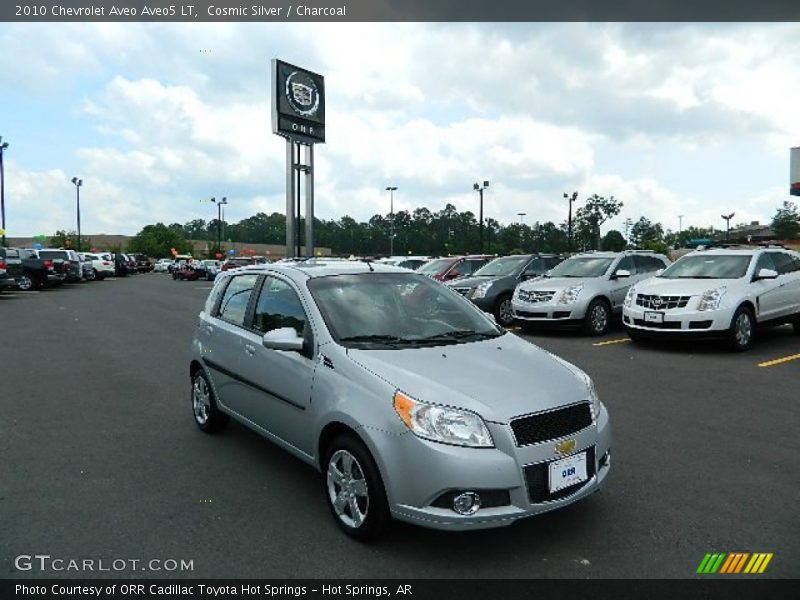 Cosmic Silver / Charcoal 2010 Chevrolet Aveo Aveo5 LT