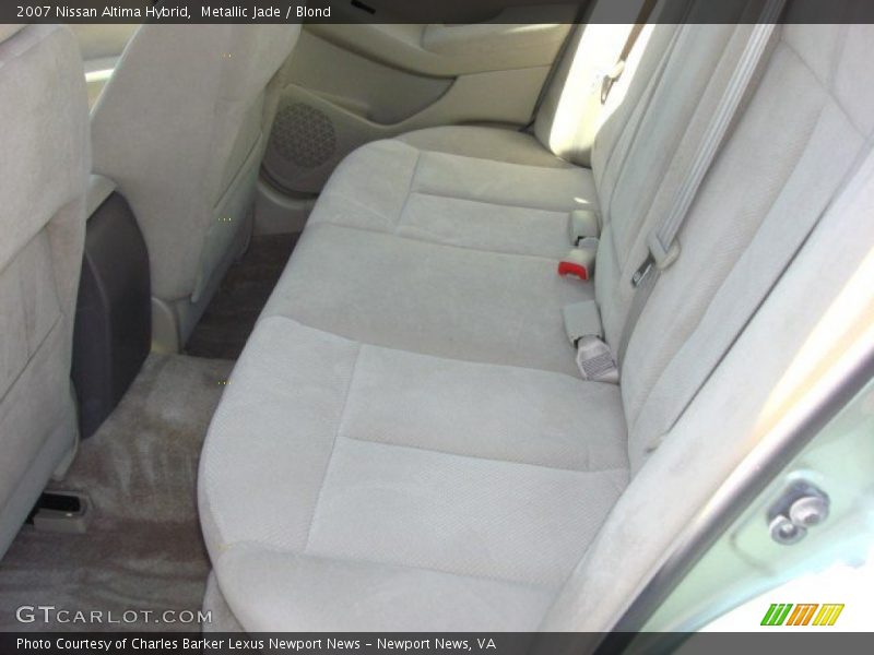 Metallic Jade / Blond 2007 Nissan Altima Hybrid