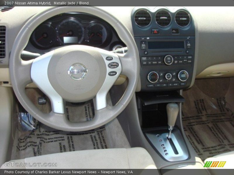 Metallic Jade / Blond 2007 Nissan Altima Hybrid