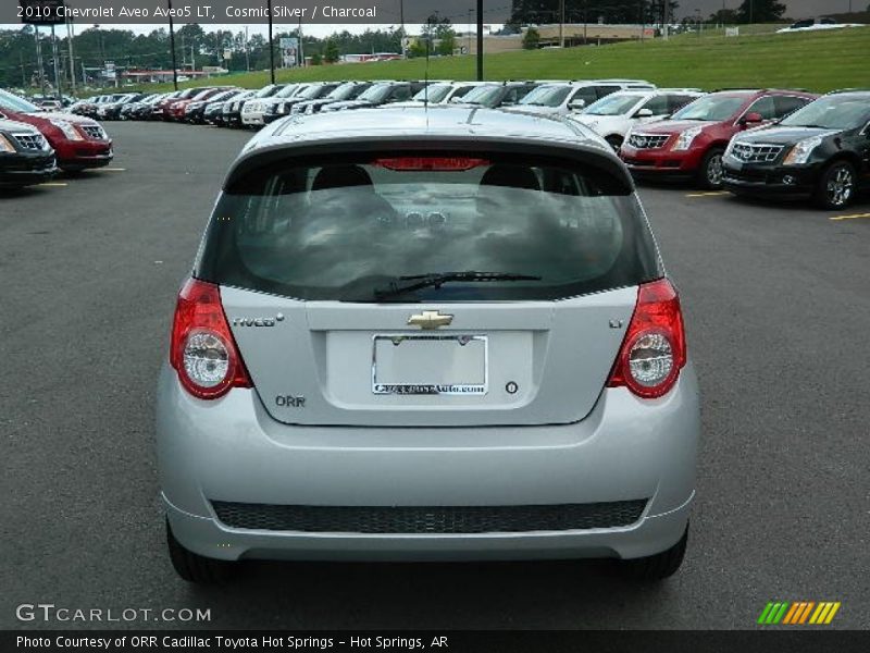 Cosmic Silver / Charcoal 2010 Chevrolet Aveo Aveo5 LT