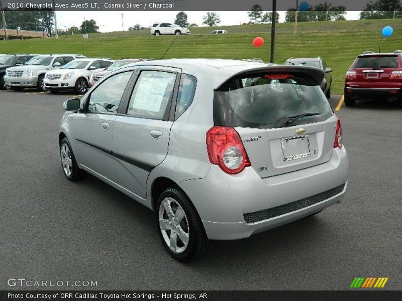 Cosmic Silver / Charcoal 2010 Chevrolet Aveo Aveo5 LT