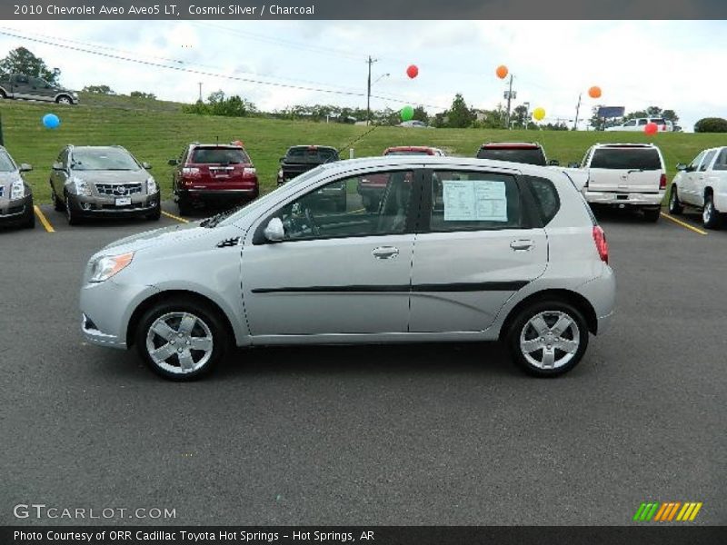 Cosmic Silver / Charcoal 2010 Chevrolet Aveo Aveo5 LT