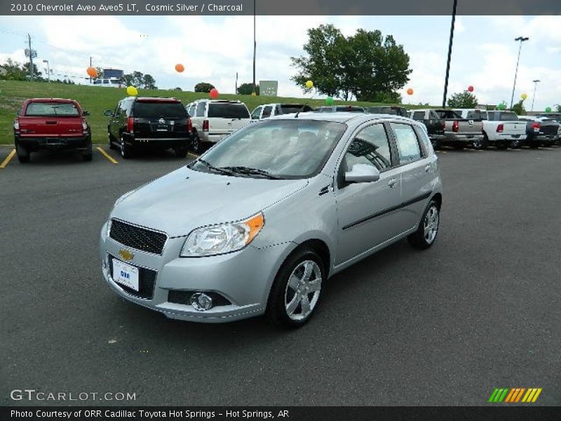 Cosmic Silver / Charcoal 2010 Chevrolet Aveo Aveo5 LT