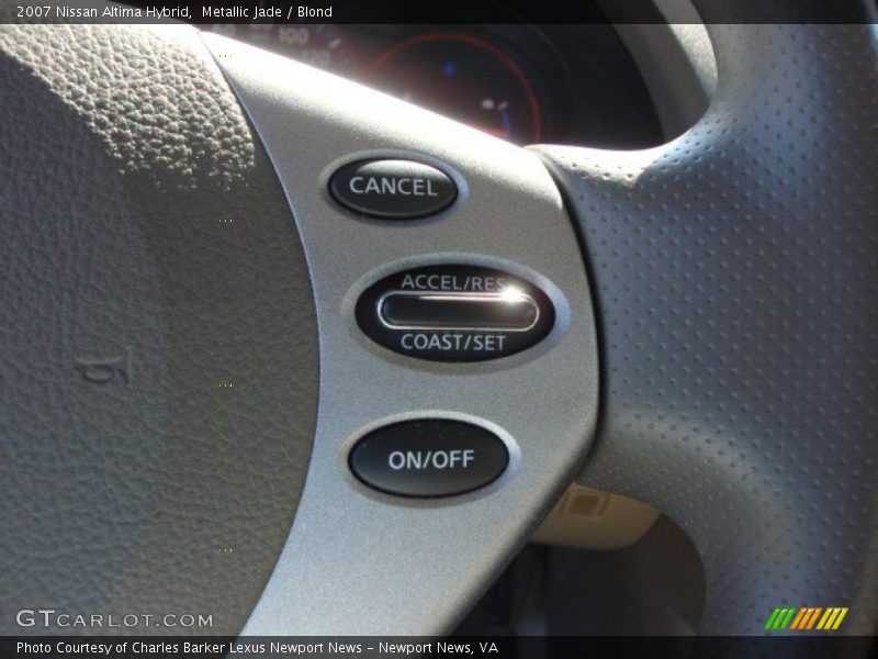 Metallic Jade / Blond 2007 Nissan Altima Hybrid