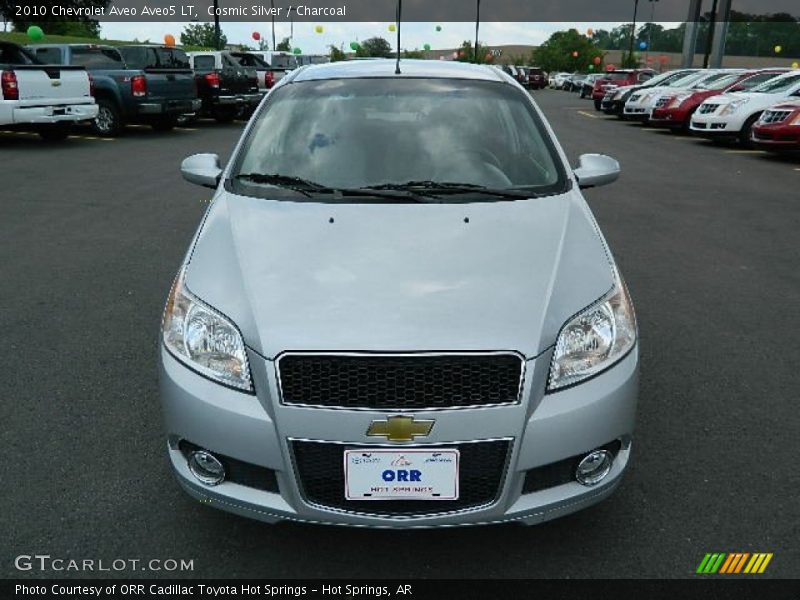 Cosmic Silver / Charcoal 2010 Chevrolet Aveo Aveo5 LT