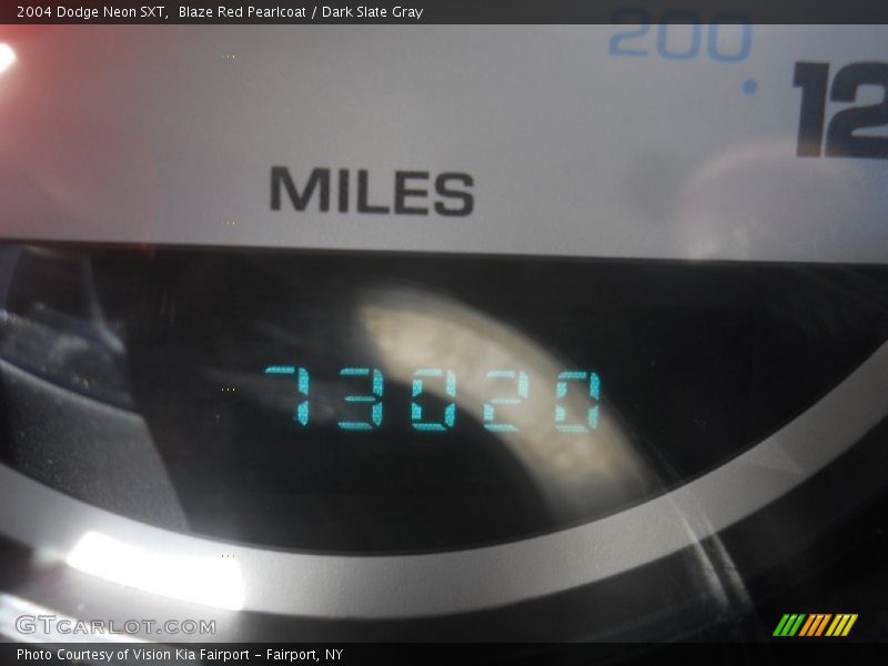 Blaze Red Pearlcoat / Dark Slate Gray 2004 Dodge Neon SXT