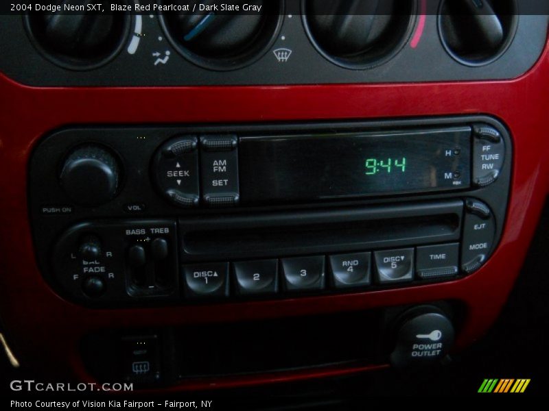 Blaze Red Pearlcoat / Dark Slate Gray 2004 Dodge Neon SXT