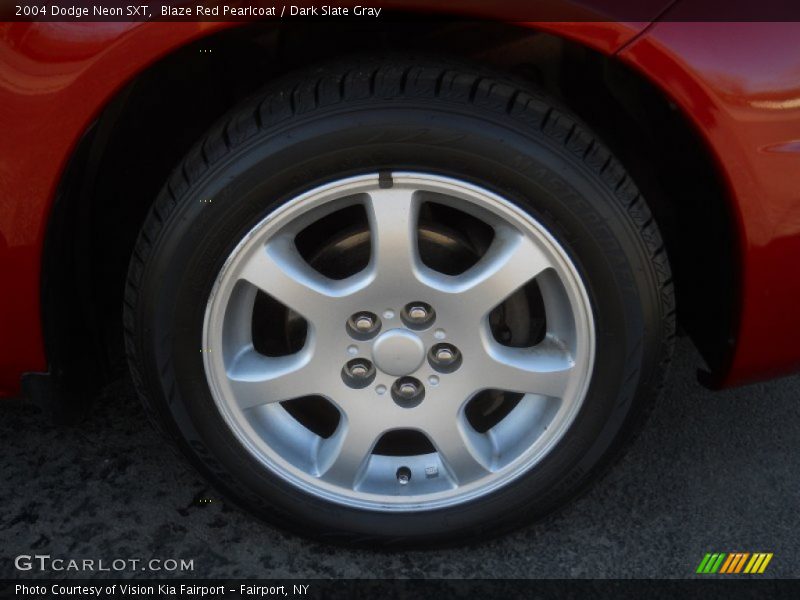 Blaze Red Pearlcoat / Dark Slate Gray 2004 Dodge Neon SXT
