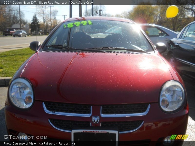Blaze Red Pearlcoat / Dark Slate Gray 2004 Dodge Neon SXT