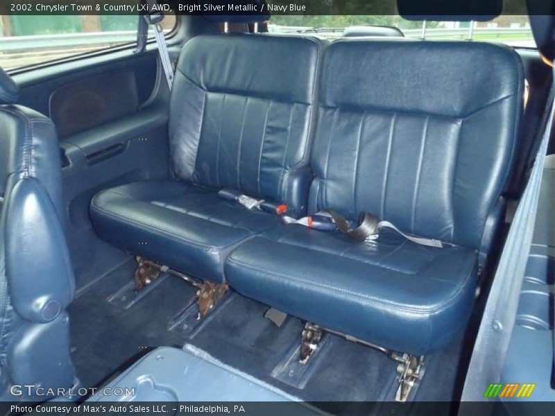 Rear Seat of 2002 Town & Country LXi AWD