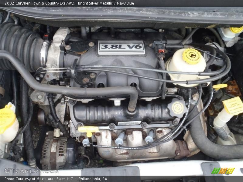  2002 Town & Country LXi AWD Engine - 3.8 Liter OHV 12-Valve V6