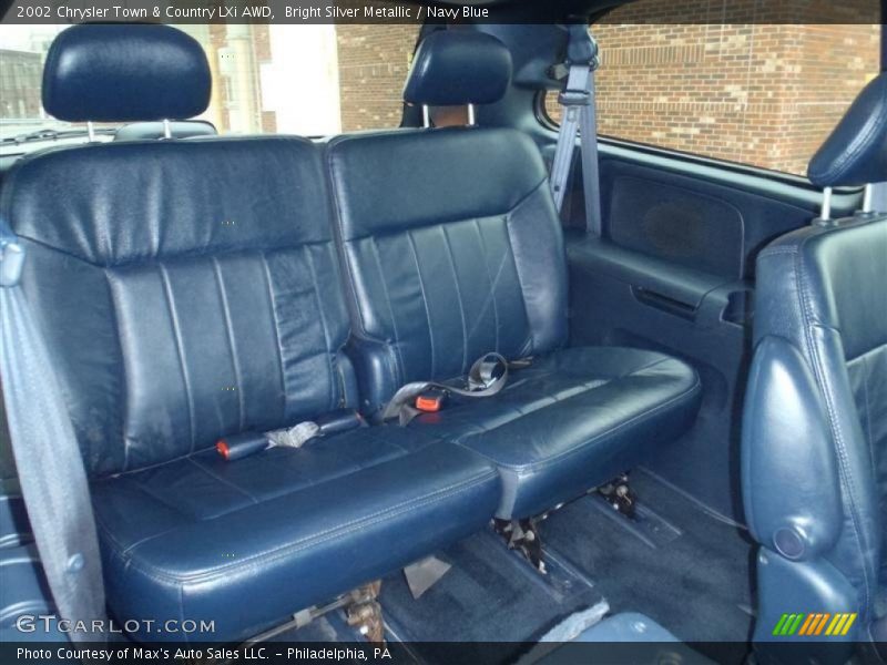 Rear Seat of 2002 Town & Country LXi AWD