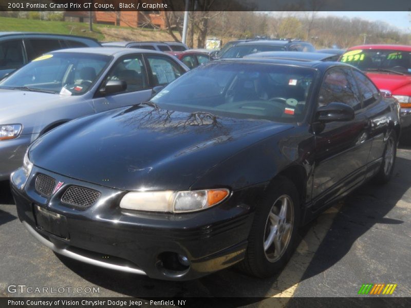 Black / Graphite 2001 Pontiac Grand Prix GT Coupe