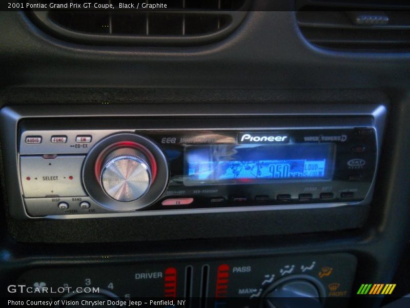 Black / Graphite 2001 Pontiac Grand Prix GT Coupe