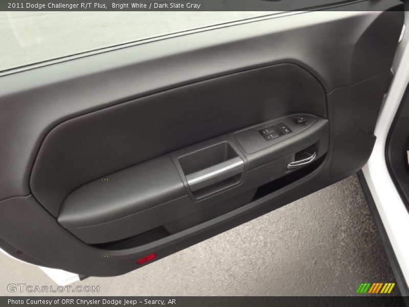 Bright White / Dark Slate Gray 2011 Dodge Challenger R/T Plus