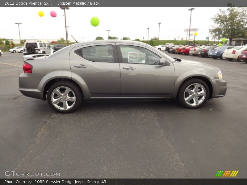 Tungsten Metallic / Black 2012 Dodge Avenger SXT