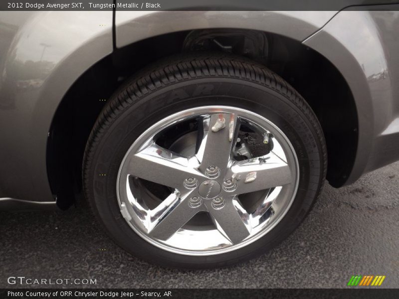 Tungsten Metallic / Black 2012 Dodge Avenger SXT