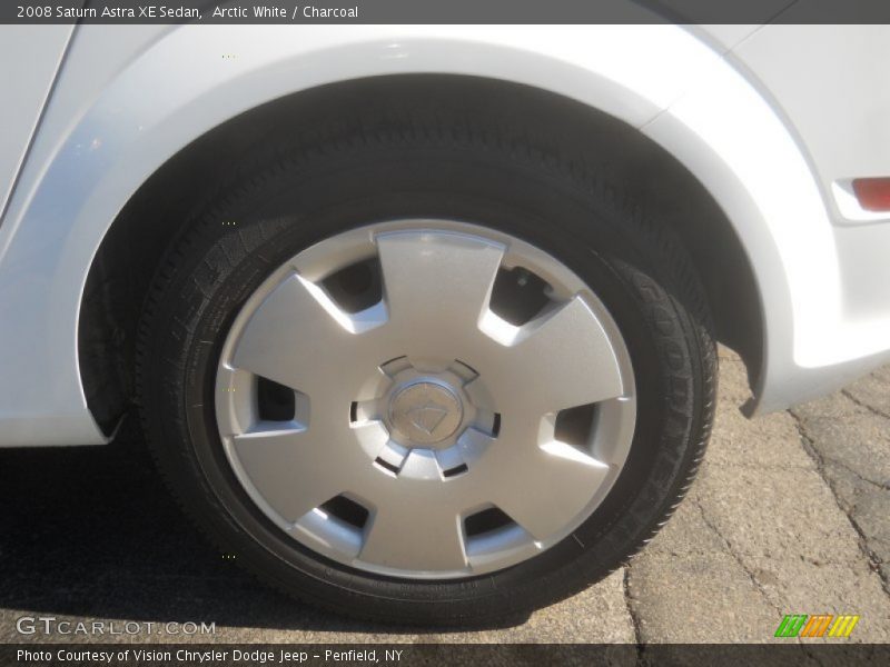 Arctic White / Charcoal 2008 Saturn Astra XE Sedan