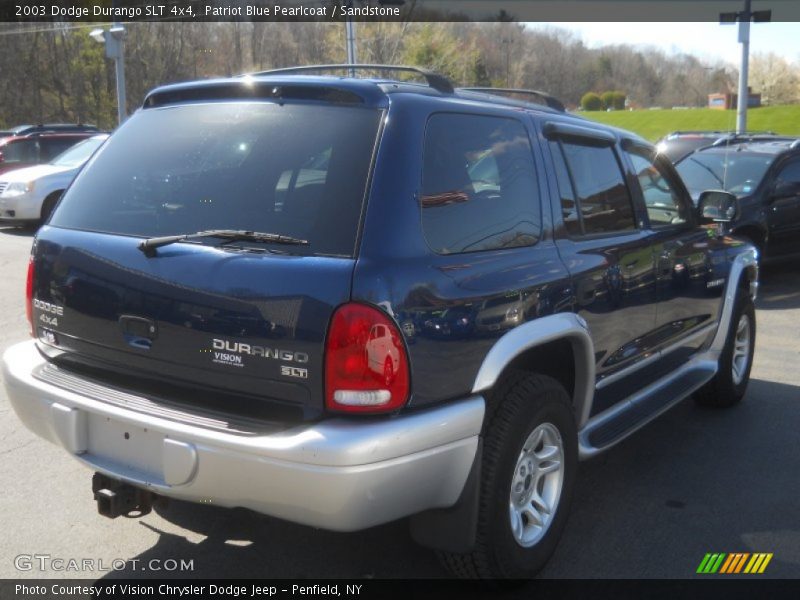 Patriot Blue Pearlcoat / Sandstone 2003 Dodge Durango SLT 4x4