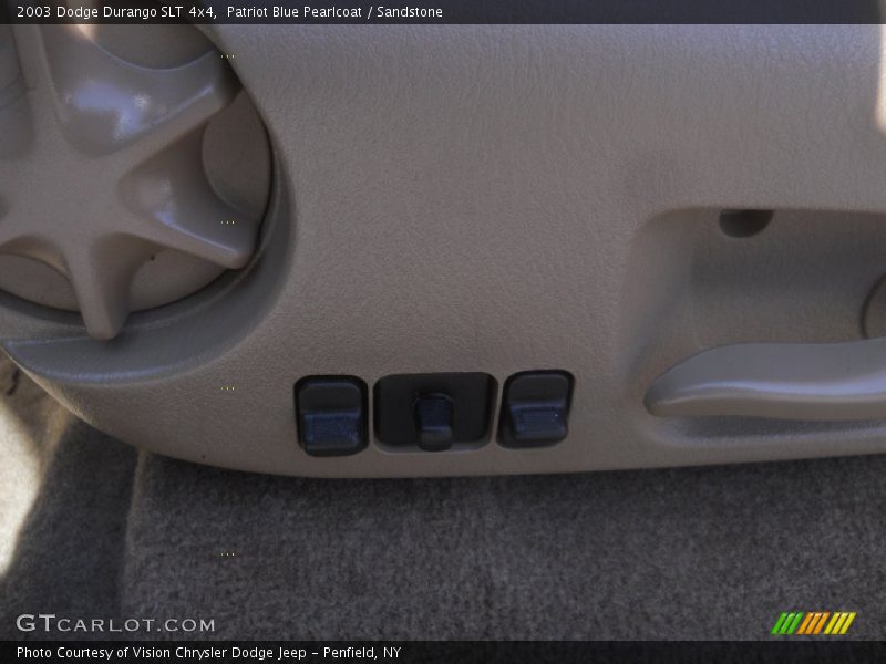 Patriot Blue Pearlcoat / Sandstone 2003 Dodge Durango SLT 4x4