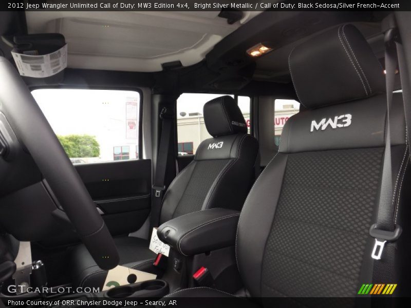  2012 Wrangler Unlimited Call of Duty: MW3 Edition 4x4 Call of Duty: Black Sedosa/Silver French-Accent Interior
