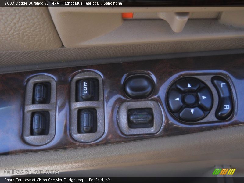 Patriot Blue Pearlcoat / Sandstone 2003 Dodge Durango SLT 4x4