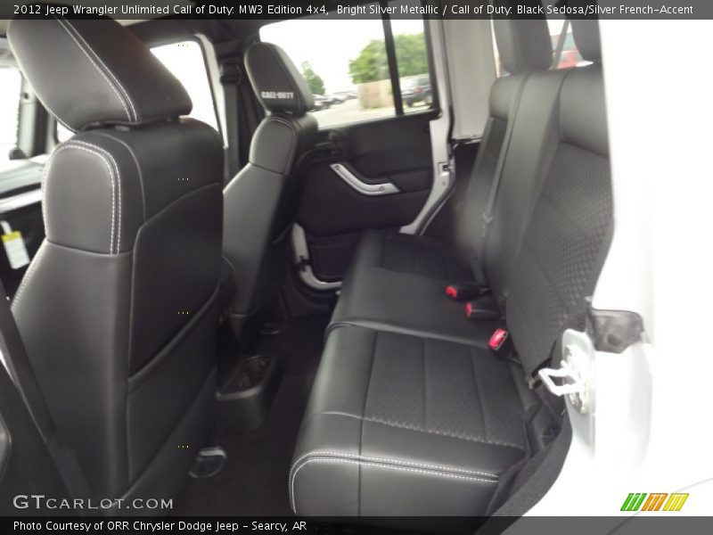  2012 Wrangler Unlimited Call of Duty: MW3 Edition 4x4 Call of Duty: Black Sedosa/Silver French-Accent Interior