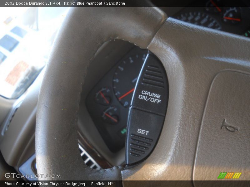 Patriot Blue Pearlcoat / Sandstone 2003 Dodge Durango SLT 4x4