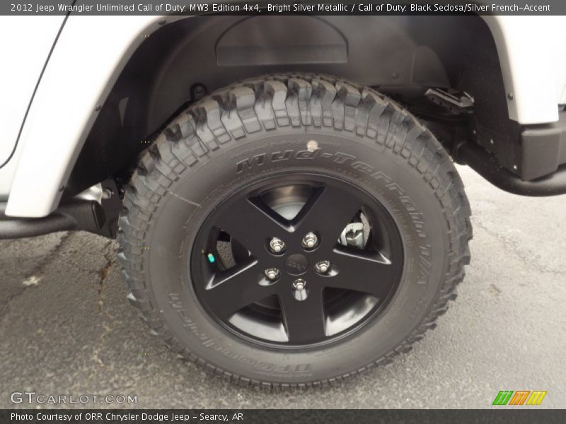  2012 Wrangler Unlimited Call of Duty: MW3 Edition 4x4 Wheel