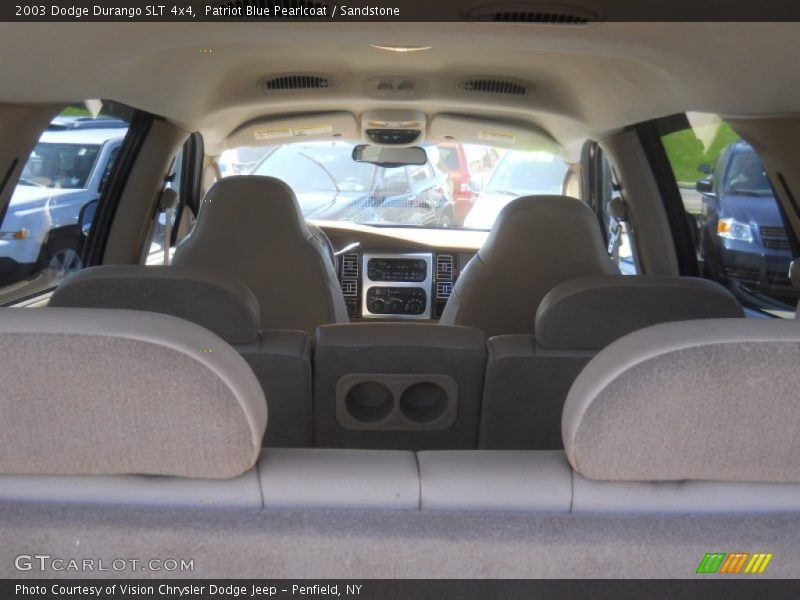 Patriot Blue Pearlcoat / Sandstone 2003 Dodge Durango SLT 4x4